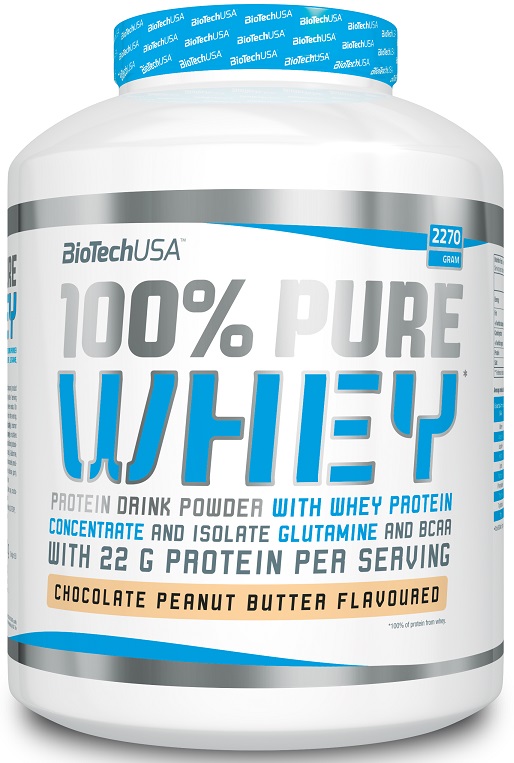100% Pure Whey, Biscuit - 2270g versandkostenfrei/portofrei bestellen/kaufen