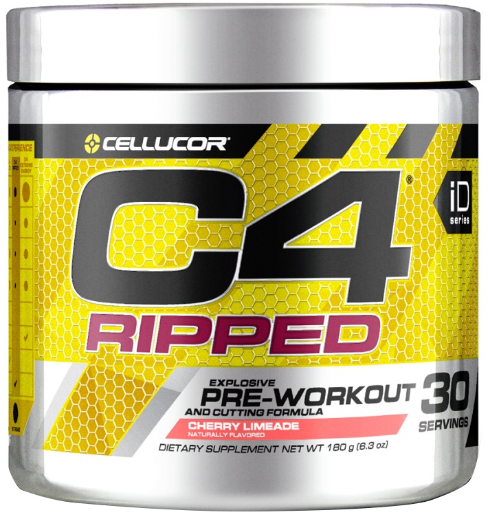 C4 Ripped, Icy Blue Raz - 180g versandkostenfrei/portofrei bestellen/kaufen