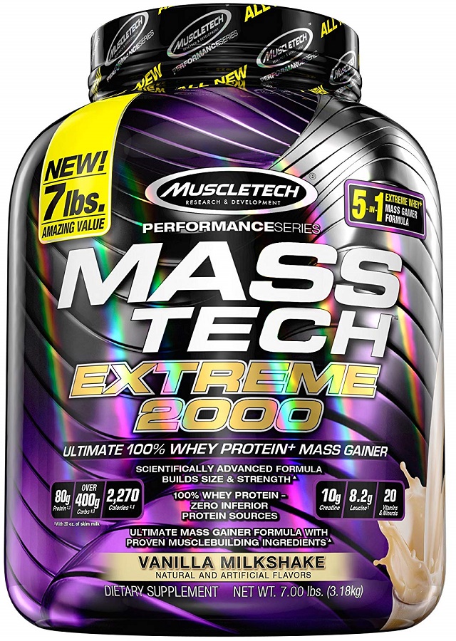 Mass-Tech Extreme 2000, Triple Chocolate Brownie - 3180g versandkostenfrei/portofrei bestellen/kaufen