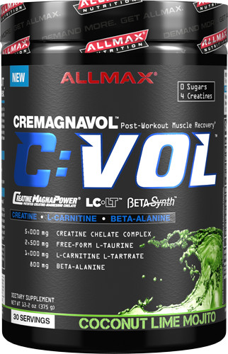 AllMax Nutrition Cremagnavol C:VOL, Raspberry Kiwi Kamikaze - 375g