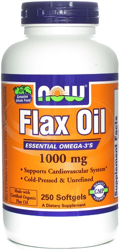 Flax Oil, 1000mg - 250 softgels versandkostenfrei/portofrei bestellen/kaufen