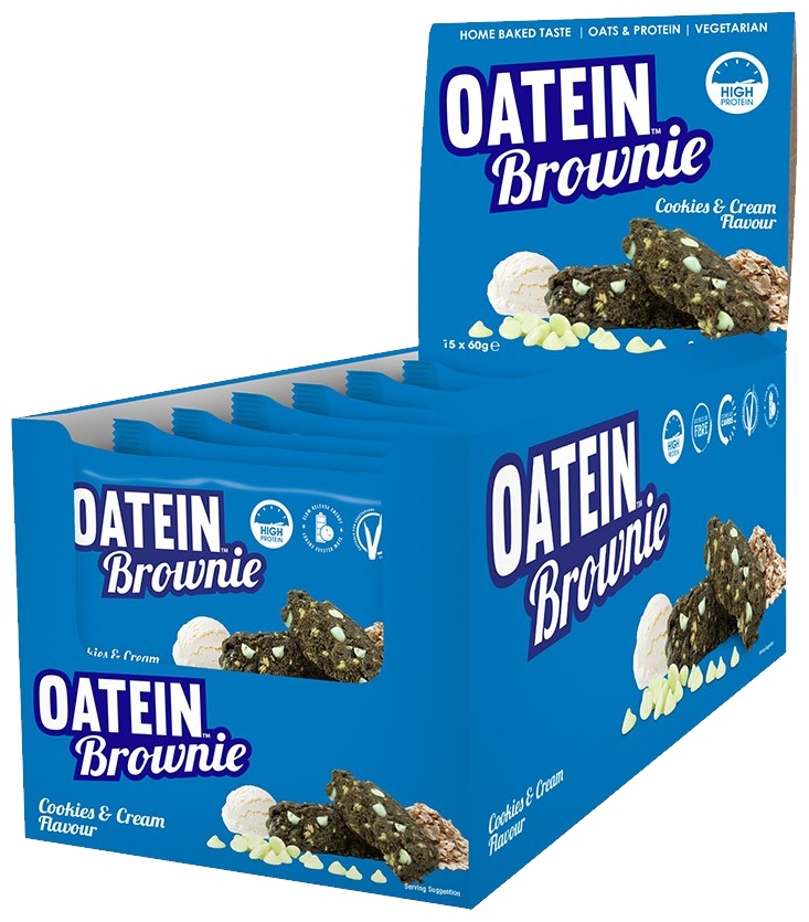 Oatein Brownie, Double Choco Chip - 15 brownies versandkostenfrei/portofrei bestellen/kaufen