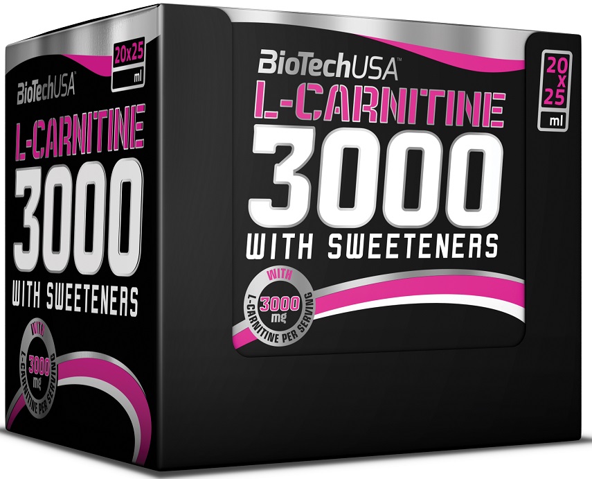 L-Carnitine 3000, Lemon - 20 x 25 ml. versandkostenfrei/portofrei bestellen/kaufen