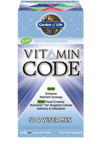 Vitamin Code 50 & Wiser Men - 120 vcaps versandkostenfrei/portofrei bestellen/kaufen