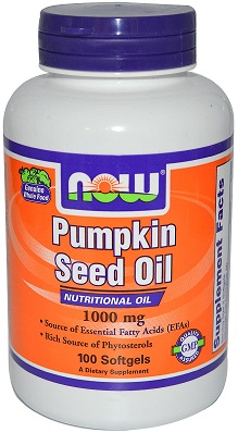 Pumpkin Seed Oil, 1000mg - 100 softgels versandkostenfrei/portofrei bestellen/kaufen