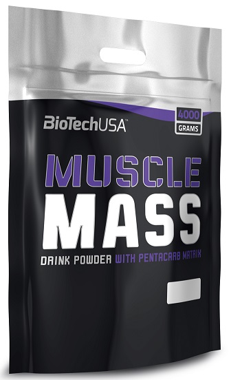 Muscle Mass, Chocolate - 4000g versandkostenfrei/portofrei bestellen/kaufen