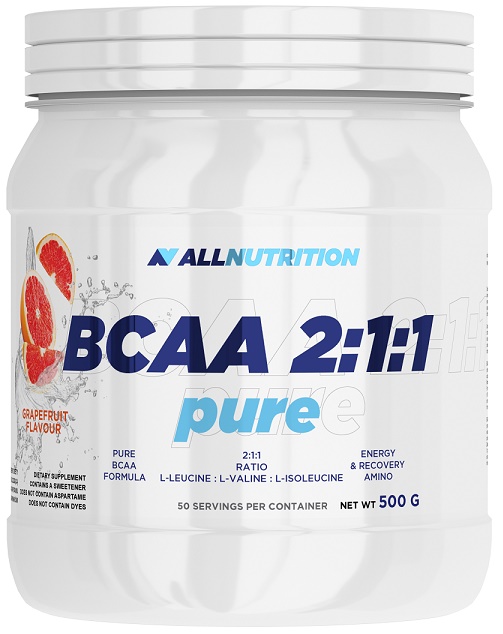 BCAA 2:1:1 Pure, Strawberry - 500g versandkostenfrei/portofrei bestellen/kaufen
