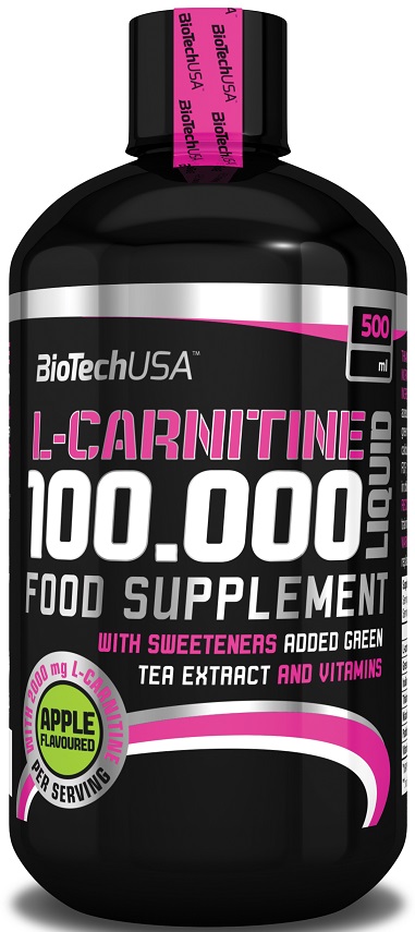 L-Carnitine 100.000, Apple - 500 ml. versandkostenfrei/portofrei bestellen/kaufen