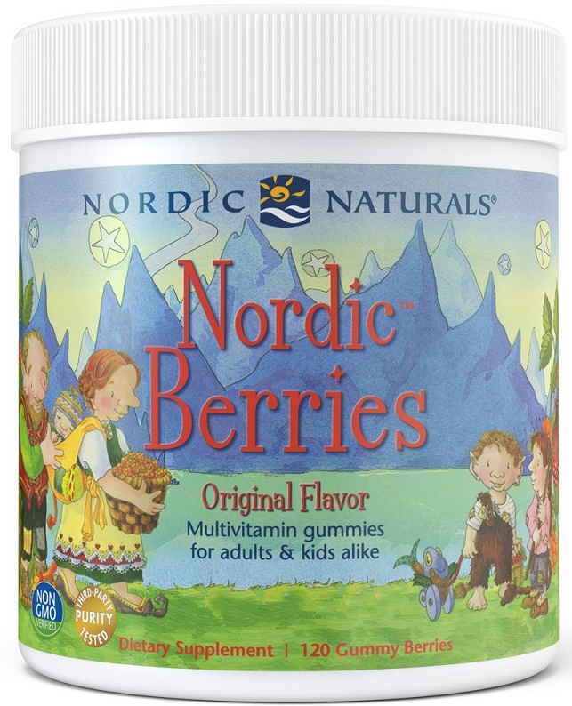 Nordic Berries Multivitamin, Cherry Berry - 120 gummy berries versandkostenfrei/portofrei bestellen/kaufen