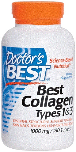 Best Collagen Types 1 & 3, 1000mg - 180 tabs versandkostenfrei/portofrei bestellen/kaufen