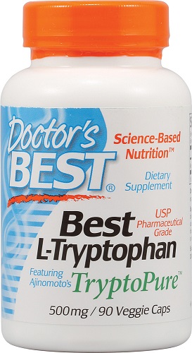 Best L-Tryptophan featuring TryptoPure, 500mg - 90 vcaps versandkostenfrei/portofrei bestellen/kaufen
