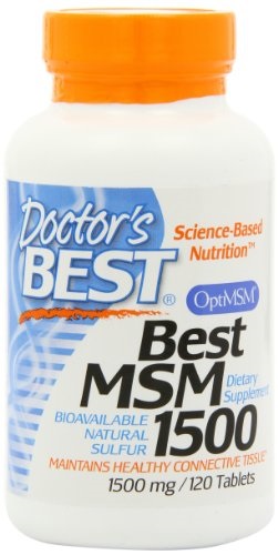 Best MSM, 1500mg - 120 tabs versandkostenfrei/portofrei bestellen/kaufen