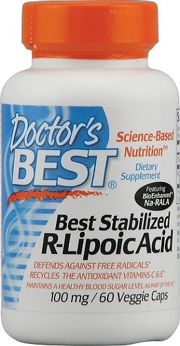 Best Stabilized R-Lipoic Acid, 100mg - 60 vcaps versandkostenfrei/portofrei bestellen/kaufen