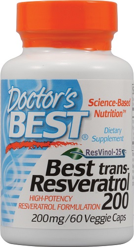 Best Trans-Resveratrol, 200mg - 60 vcaps versandkostenfrei/portofrei bestellen/kaufen