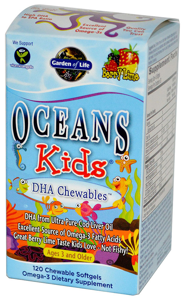 Oceans Kids DHA Chewables - 120 softgels versandkostenfrei/portofrei bestellen/kaufen