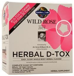 Wild Rose Herbal D-Tox - 1 kit versandkostenfrei/portofrei bestellen/kaufen