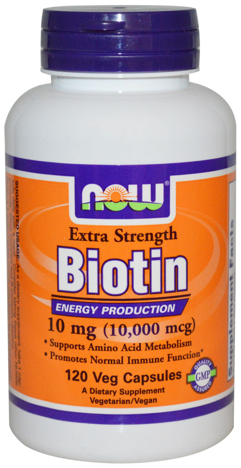 Biotin, 10mg (Extra Strength) - 120 vcaps versandkostenfrei/portofrei bestellen/kaufen