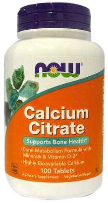 Calcium Citrate, with Minerals & Vitamin D-2 - 100 tabs versandkostenfrei/portofrei bestellen/kaufen