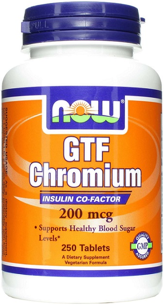 GTF Chromium, 200mcg - 250 tabs versandkostenfrei/portofrei bestellen/kaufen