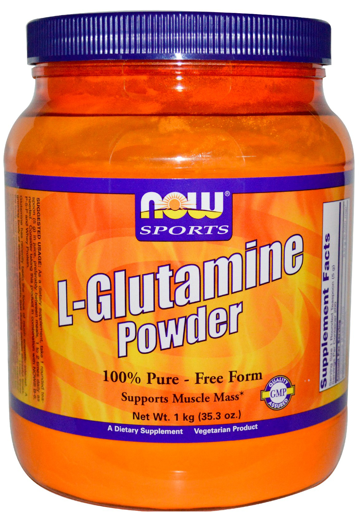 L-Glutamine, 5000mg (Powder) - 1000g versandkostenfrei/portofrei bestellen/kaufen
