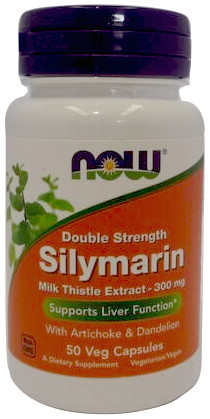 Silymarin with Artichoke & Dandelion, 300mg - 50 vcaps versandkostenfrei/portofrei bestellen/kaufen