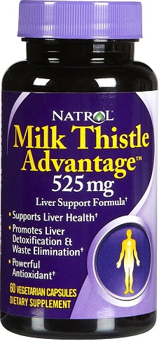 Milk Thistle Advantage, 525mg - 60 vcaps versandkostenfrei/portofrei bestellen/kaufen