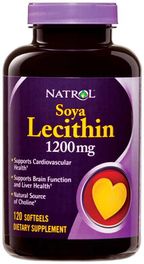 Soya Lecithin, 1200mg - 120 softgels versandkostenfrei/portofrei bestellen/kaufen