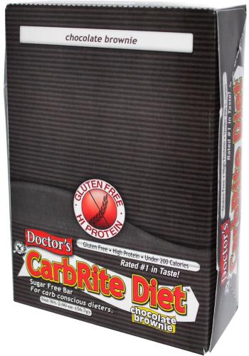 Doctor's CarbRite Diet Bars, Chocolate Brownie - 12 bars versandkostenfrei/portofrei bestellen/kaufen