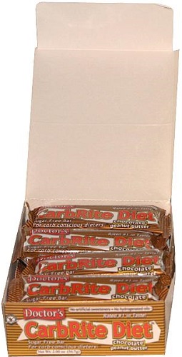 Doctor's CarbRite Diet Bars, Chocolate Peanut Butter - 12 bars versandkostenfrei/portofrei bestellen/kaufen