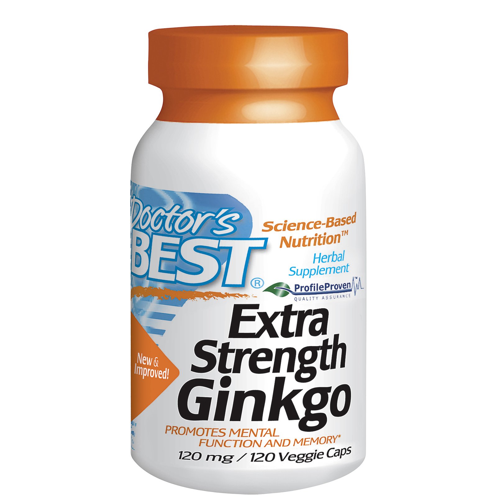 Extra Strength Ginkgo, 120mg - 120 veggie caps versandkostenfrei/portofrei bestellen/kaufen