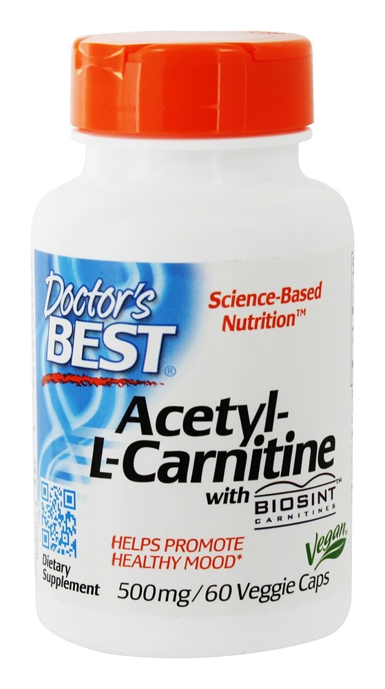 Acetyl L-Carnitine with Biosint Carnitines, 500mg - 60 vcaps versandkostenfrei/portofrei bestellen/kaufen