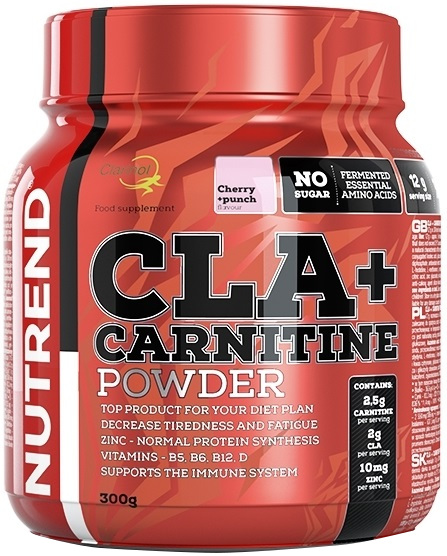 CLA + Carnitine Powder, Cherry + Punch - 300g versandkostenfrei/portofrei bestellen/kaufen