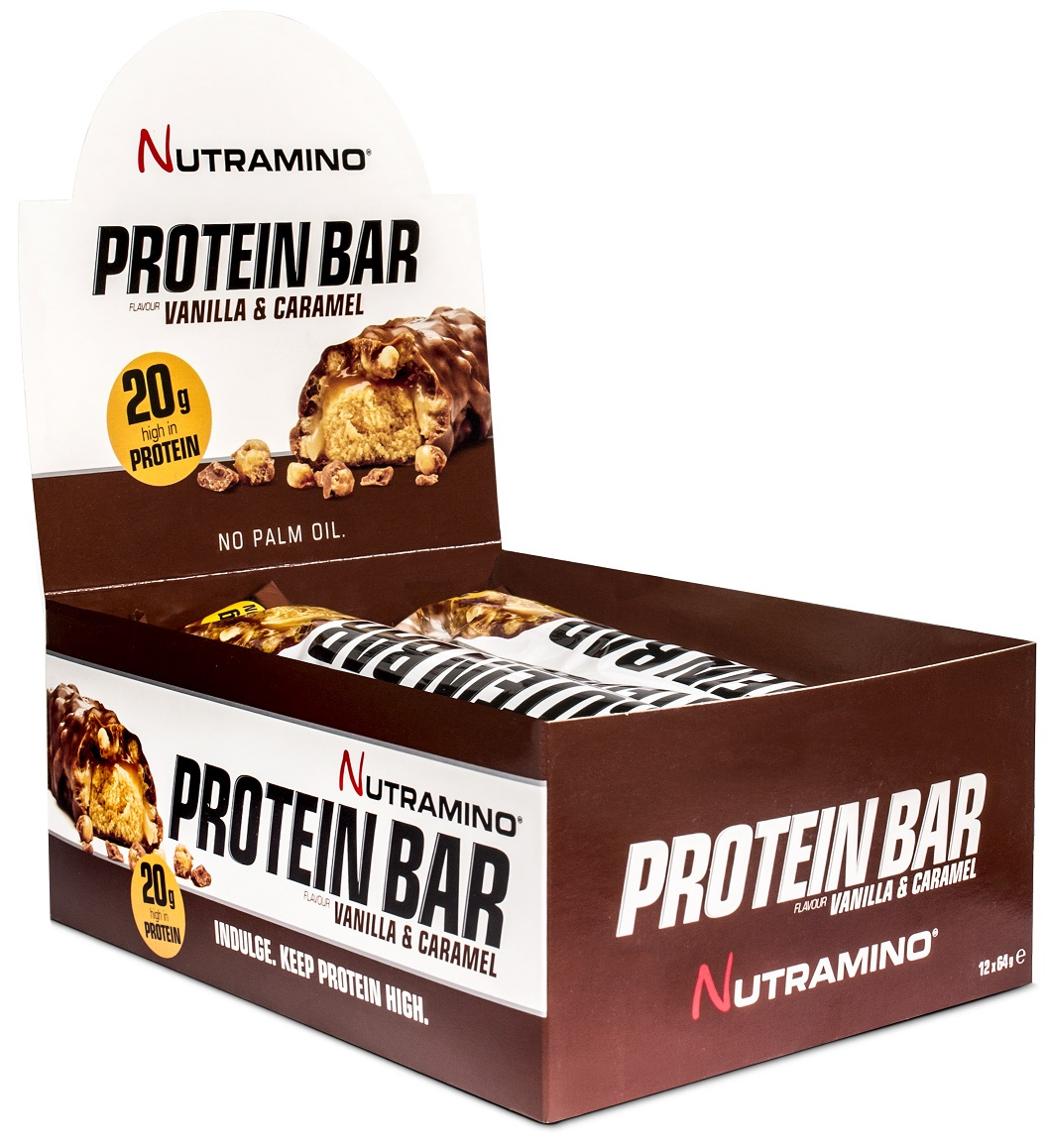 Protein Bar, Peanut & Caramel - 12 x 60g versandkostenfrei/portofrei bestellen/kaufen