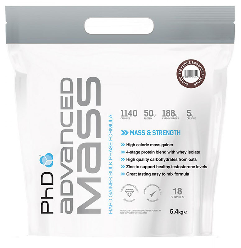 Advanced Mass, Chocolate Fudge Brownie - 5400g versandkostenfrei/portofrei bestellen/kaufen