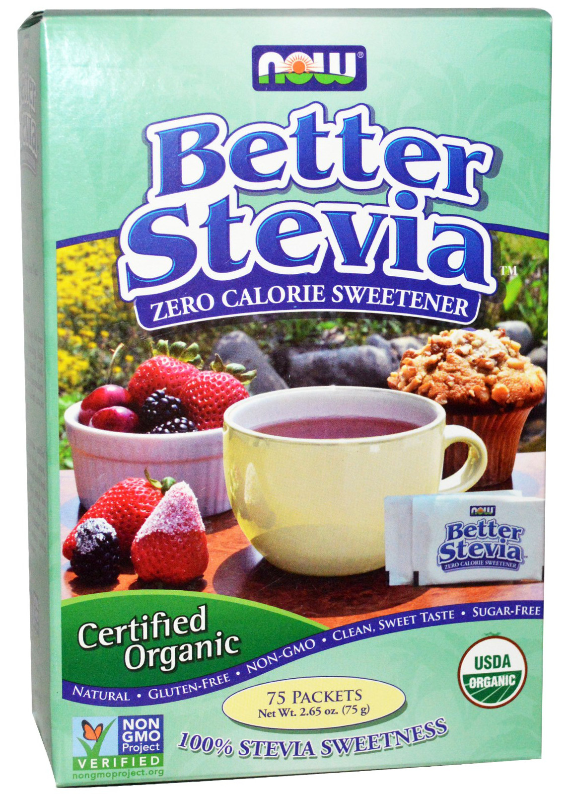 Better Stevia, Organic - 75 packets versandkostenfrei/portofrei bestellen/kaufen