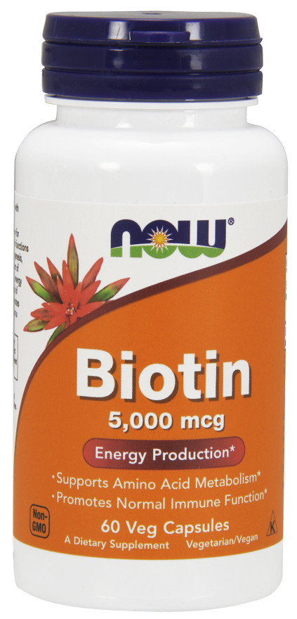 Biotin, 5000mcg - 60 vcaps versandkostenfrei/portofrei bestellen/kaufen