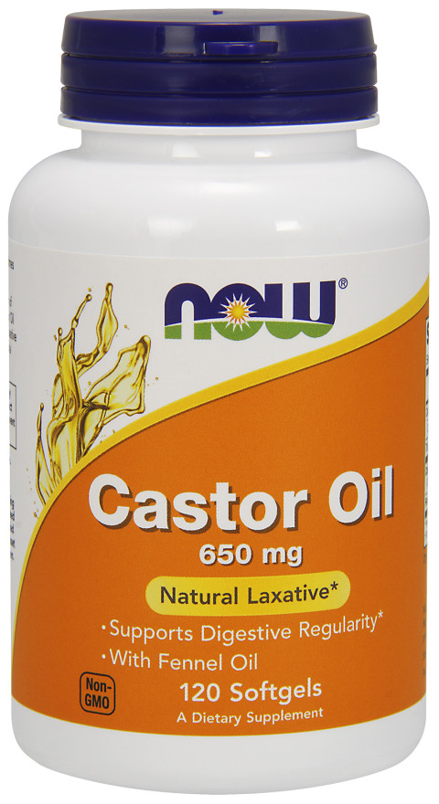 Castor Oil, 650mg - 120 softgels versandkostenfrei/portofrei bestellen/kaufen