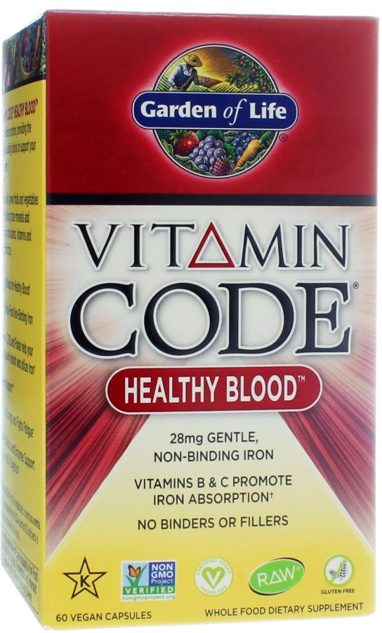 Vitamin Code Healthy Blood - 60 vcaps versandkostenfrei/portofrei bestellen/kaufen