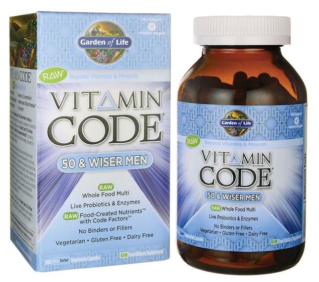 Vitamin Code 50 & Wiser Men - 240 vcaps versandkostenfrei/portofrei bestellen/kaufen