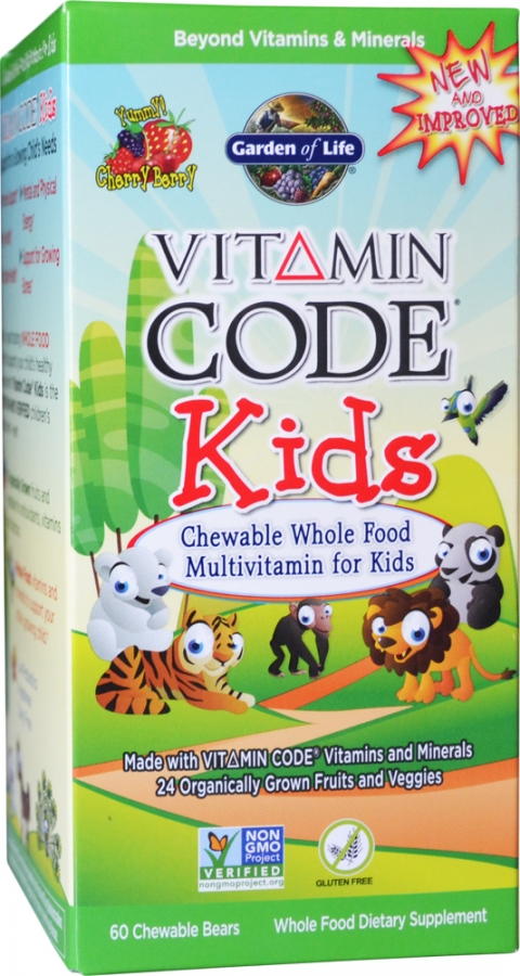 Vitamin Code Kids, Chewable Whole Food Multivitamin For Kids - 60 chewable bears versandkostenfrei/portofrei bestellen/kaufen