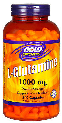 L-Glutamine, 1000mg - 240 capsules versandkostenfrei/portofrei bestellen/kaufen
