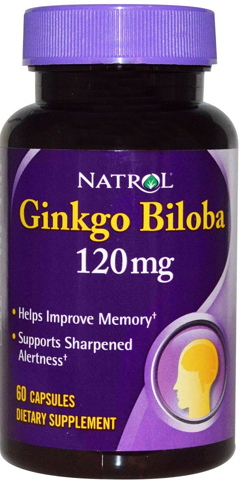 Ginkgo Biloba, 120mg - 60 caps versandkostenfrei/portofrei bestellen/kaufen