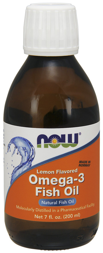 Omega-3 Fish Oil Liquid, Lemon - 200 ml. versandkostenfrei/portofrei bestellen/kaufen