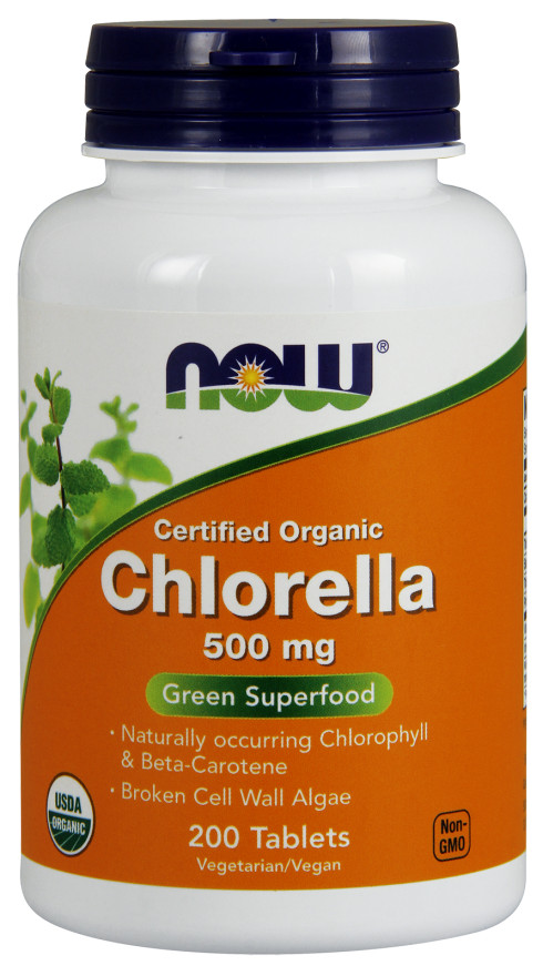 Chlorella, 500mg Organic- 200 tablets versandkostenfrei/portofrei bestellen/kaufen