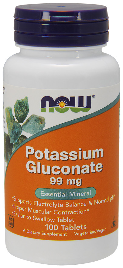 Potassium Gluconate, 99mg - 100 tablets versandkostenfrei/portofrei bestellen/kaufen