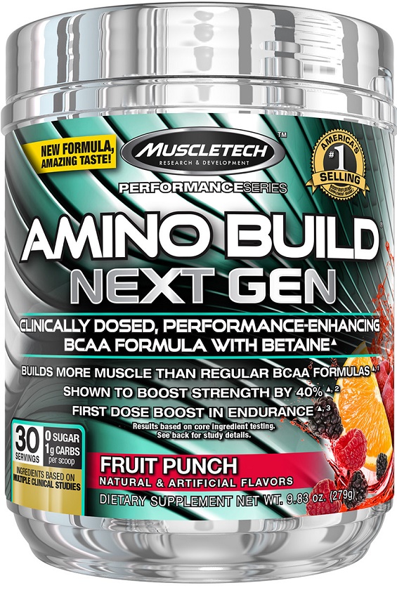 Amino Build - Next Gen, Fruit Punch - 279g versandkostenfrei/portofrei bestellen/kaufen