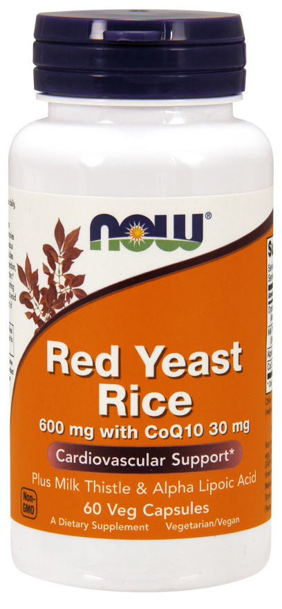 Red Yeast Rice with CoQ10, 600mg - 60 vcaps versandkostenfrei/portofrei bestellen/kaufen