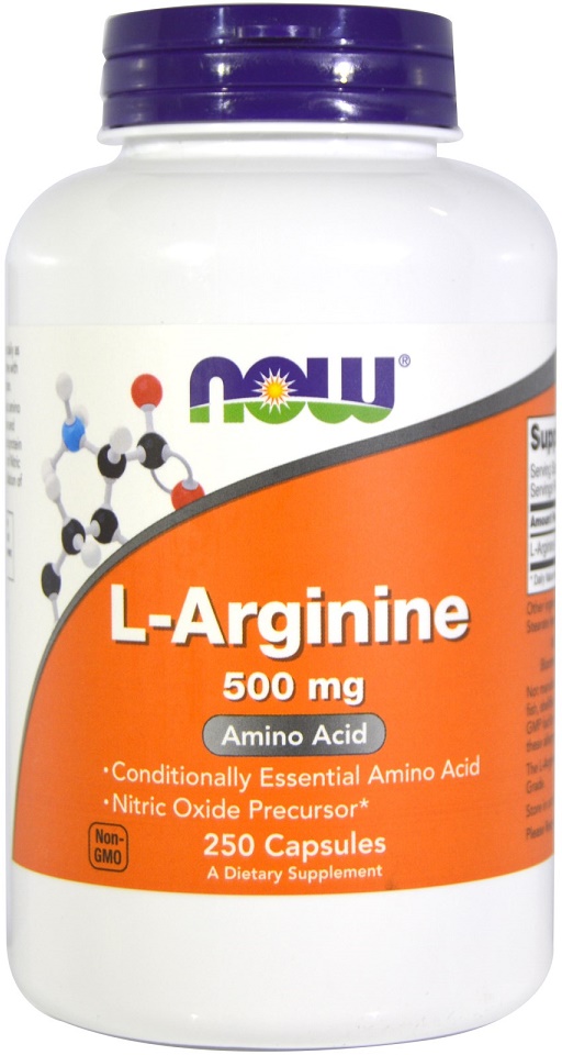 L-Arginine, 500mg - 250 caps versandkostenfrei/portofrei bestellen/kaufen