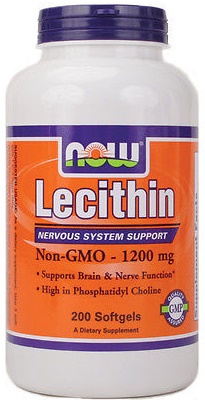 Lecithin, 1200mg Non-GMO - 200 softgels versandkostenfrei/portofrei bestellen/kaufen