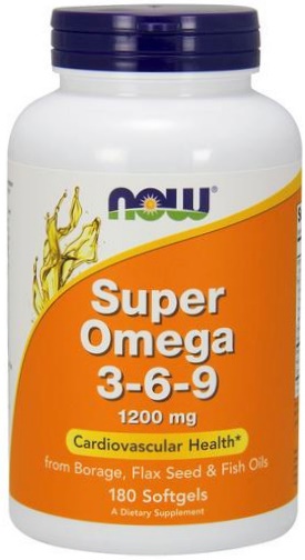 Super Omega 3-6-9, 1200mg - 180 softgels versandkostenfrei/portofrei bestellen/kaufen